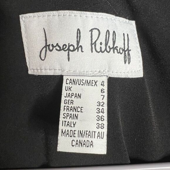 Joseph Ribkoff Tunic Top Womens 4 Crochet Overlay Buttons Layered Career - Picture 12 of 12